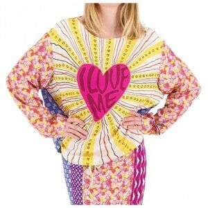 ME369 beatrice top in twisted love